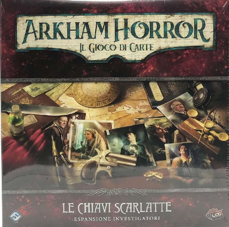 Arkham Horror LCG Le CHiavi Scarlatte Investigatori