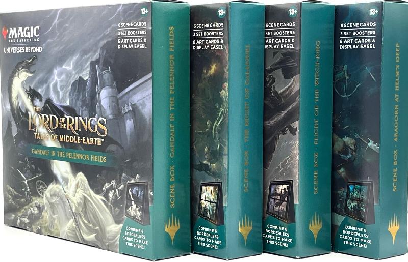 MTG Tales of the Middle Earth Scene Box BUNDLE