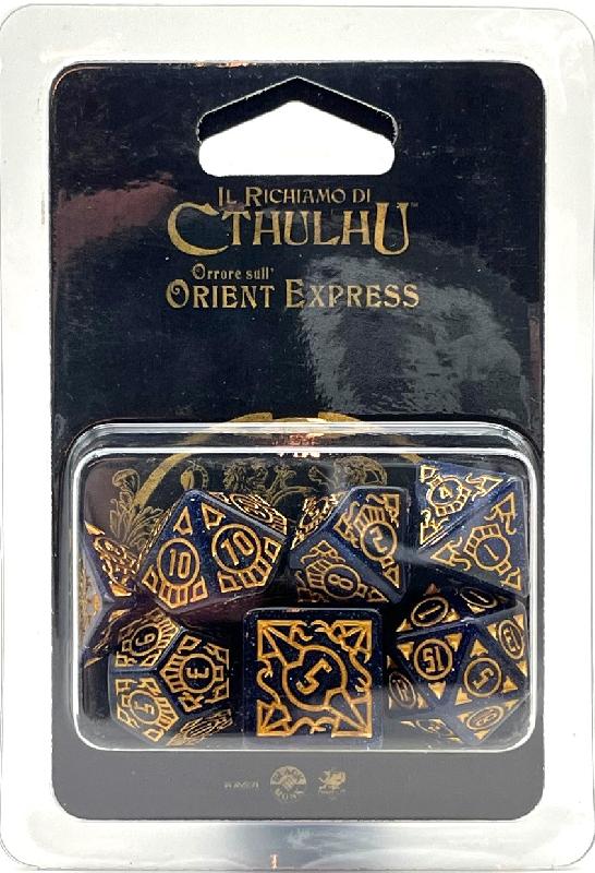 Il Richiamo di Cthulhu 7 Ed. Orrore sull'Orient Express Set Dadi 