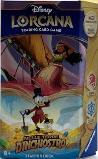 Lorcana Starter Deck Nelle Terre d'Inchiostro Rubino-Zaffiro