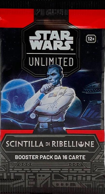 Star Wars Unlimited Scintilla di Ribellione Booster