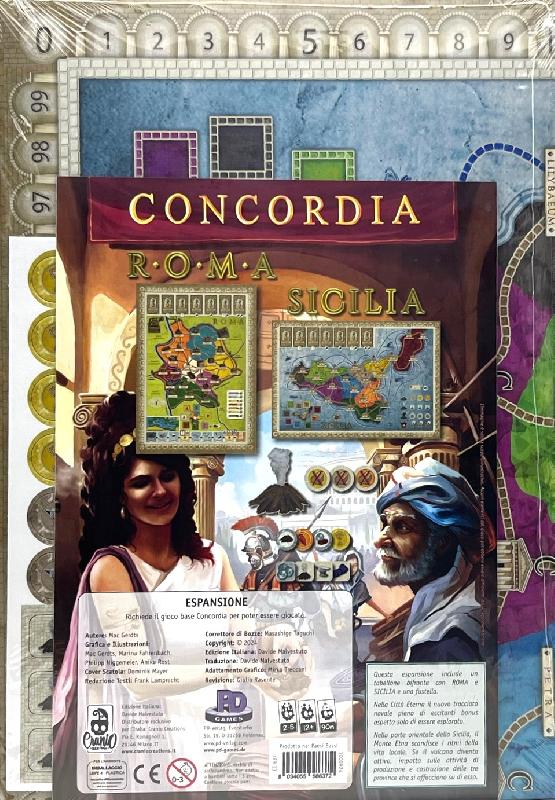 Concordia Mappa Roma e Sicilia