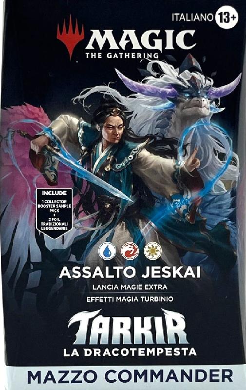 MTG Commander Deck Tarkir La Dracotempesta Assalto Jeskai