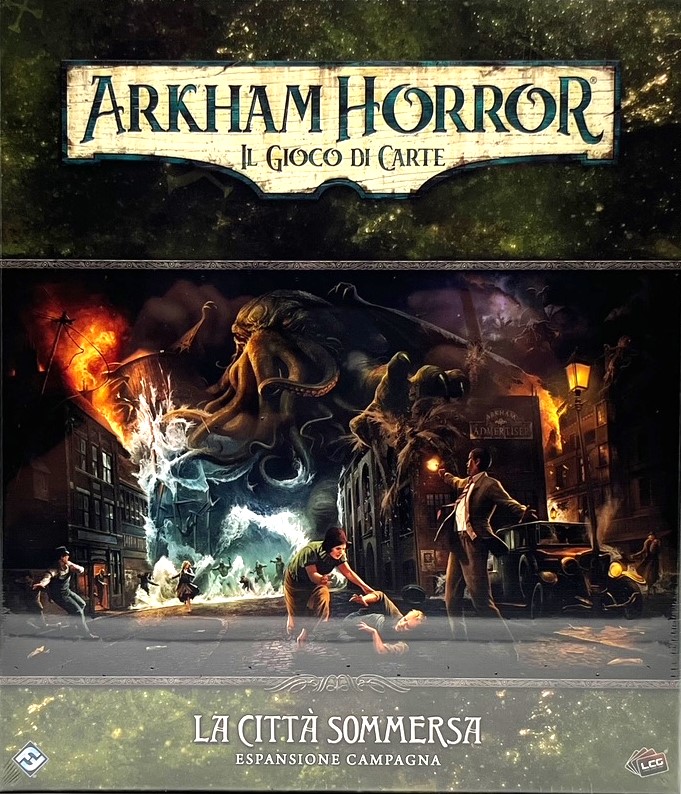 Arkham Horror LCG La Città Sommersa Campagna