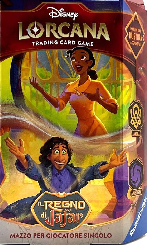 Lorcana Starter Deck Regno di Jafar Ambra-Ametista