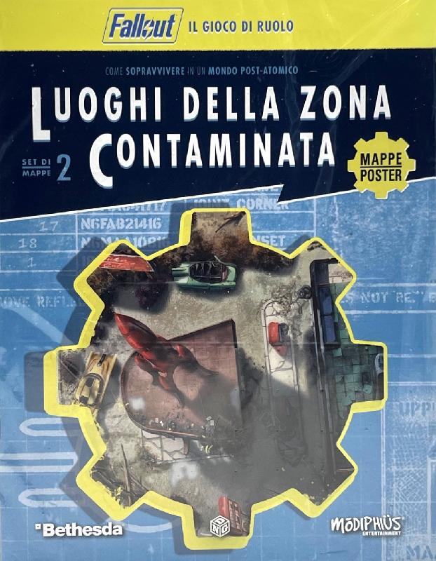 Fallout - Il Gioco di Ruolo Set di Mappe vol.2: Luoghi della Zona Contaminata