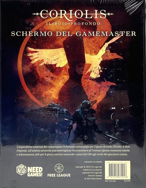Coriolis Il Buio Profondo - Schermo del Gamemaster 