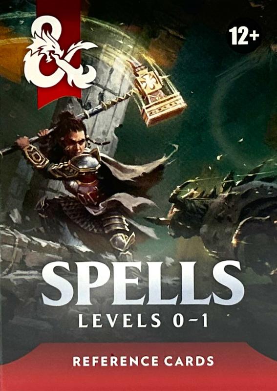 D&D 5.5 Trove 1 Spell Cards 0-1