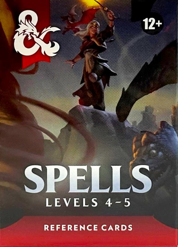 D&D 5.5 Trove 3 Spell Cards 4-5