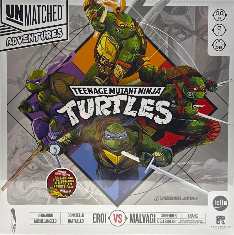 Unmatched Adventures Teenage Ninja Turtles Italiano